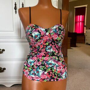 Candie’s Floral Print Camisole – Women’s Size XS